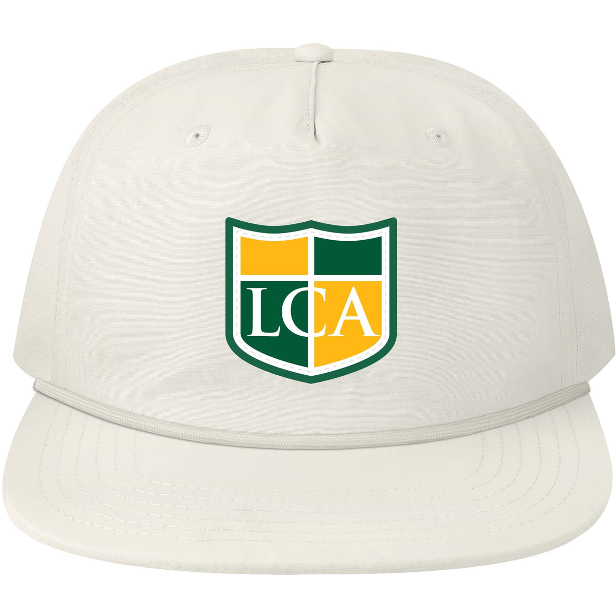 Hat-League LCA Crest White