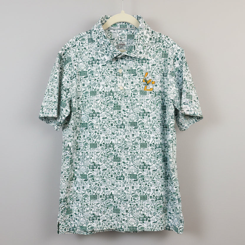 Youth Polo Johnnie-O - Tailgater Green