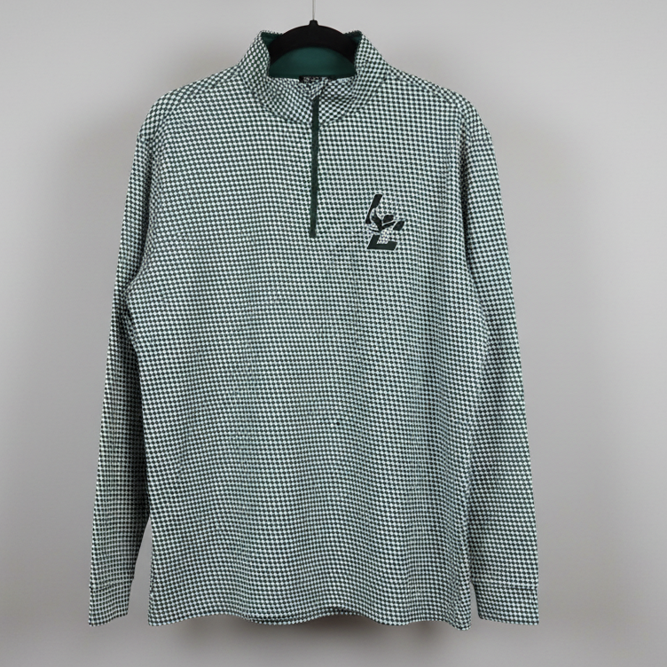 Pullover-Green & White TX Tooth