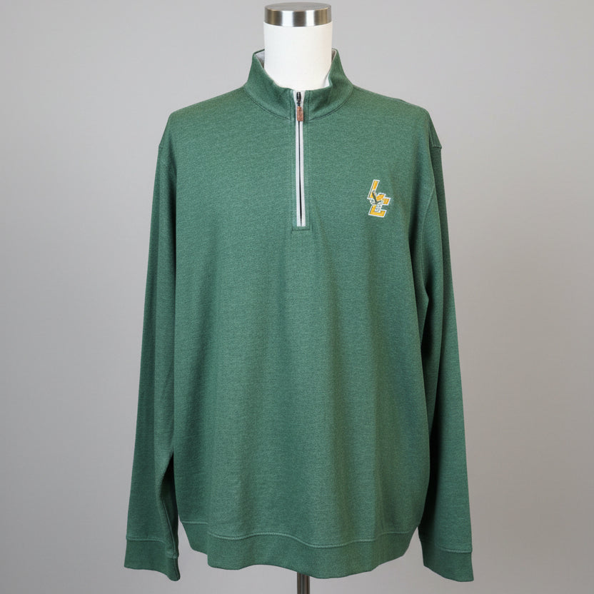 Mens Quarter Zip Johnnie-O - Sully Green