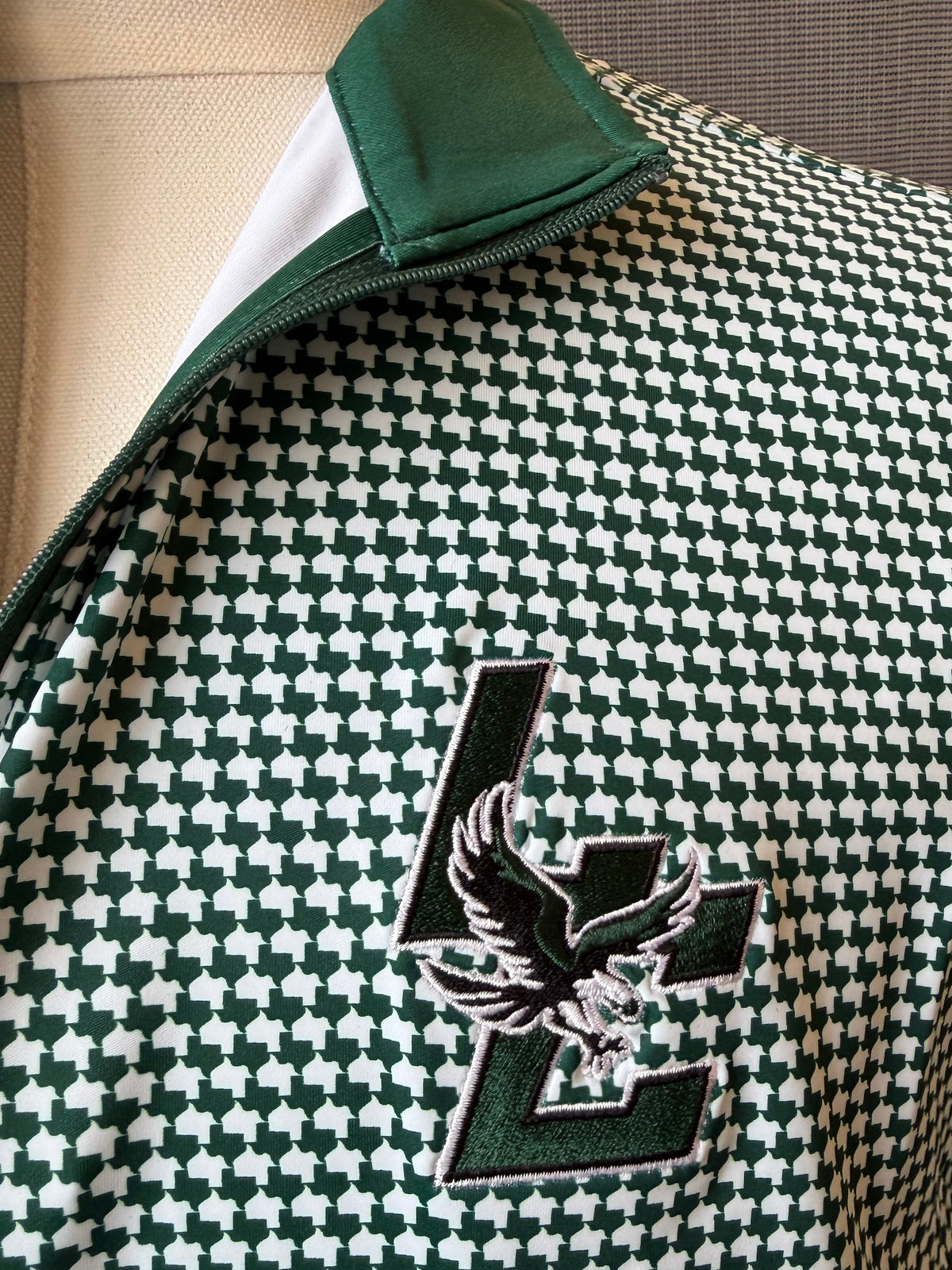 Pullover-Green & White TX Tooth